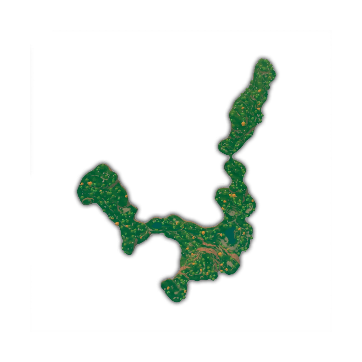 Solarpunk world map